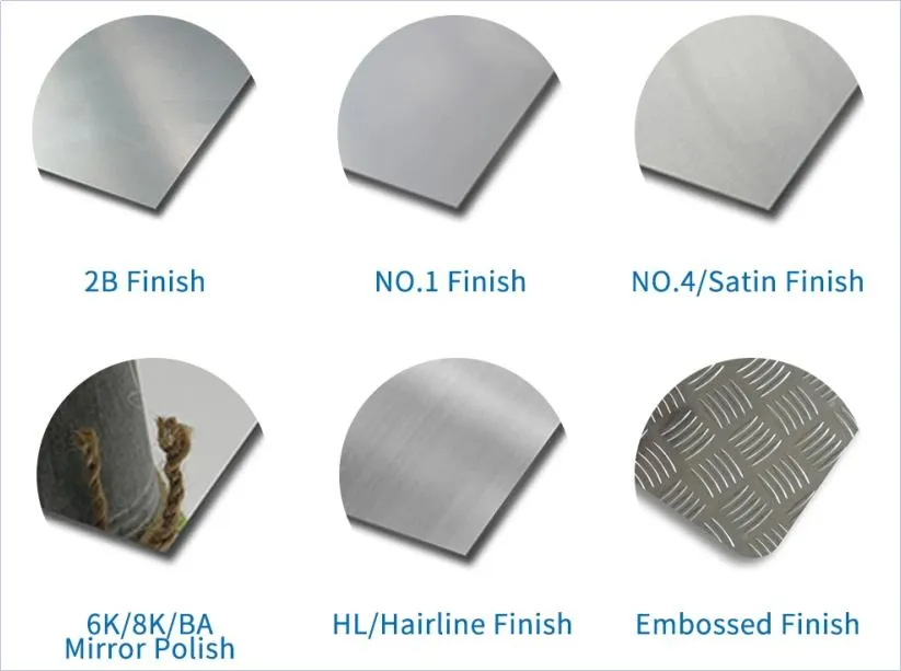 Placca in acciaio inossidabile per muffe e navi con durezza Brinell 217 e durezza Rockwell B 95 0