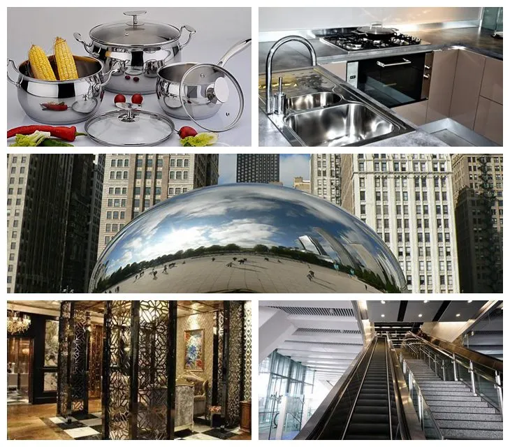 Bobine di acciaio inossidabile laminate a freddo con finitura superficiale morbida per una levigatezza superficiale ottimale 1