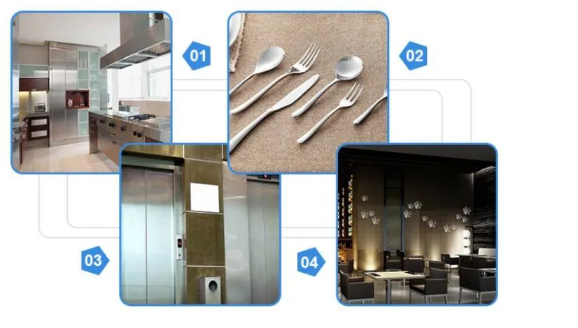 Piastra in acciaio inossidabile 316 ad alta resistenza per costruzione industriale ad alte prestazioni, lucidata a specchio 3