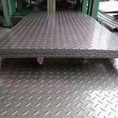 comprare Lamiera in acciaio inox goffrata HL Ss 304 con motivo a diamante fabbricazione online