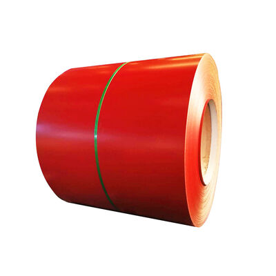 comprare 600 mm - 1250 mm bobina di acciaio rivestita di colore per materiali da costruzione industriali e residenziali fabbricazione online