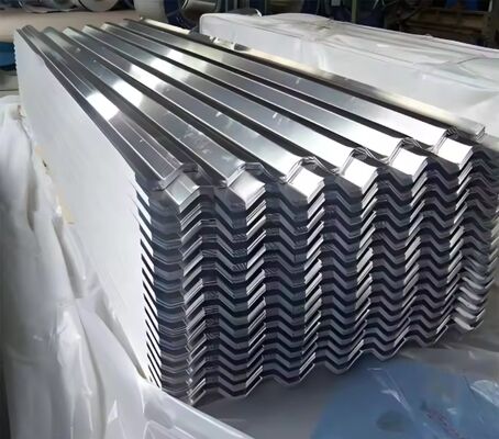 comprare Prezzo di fabbrica ASTM/DIN/EN/JIS lamiera ondulata zincata larghezza 950-1150mm spessore 0.21-0.22mm rivestimento di zinco Z30-Z40 indurita fabbricazione online