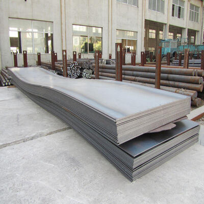 comprare Placca di acciaio al carbonio laminata a caldo di spessore 8 mm per costruzioni strutturali e applicazioni ingegneristiche pesanti fabbricazione online