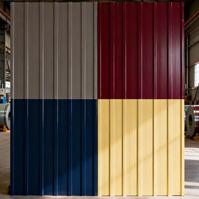 JIS PPGI PPGL lamiere di acciaio rivestite a colori Dimensioni personalizzate accettate