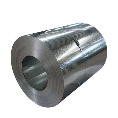 Bobina di acciaio zincato di grado DX51D con rivestimento di zinco Z61-Z80 e base laminata a freddo per una superiore resistenza alla corrosione