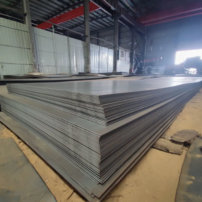 Q235 Q345 ASTM Piastra di acciaio al carbonio laminata a caldo 0,5 ∼850 mm Piastra di acciaio al carbonio per la costruzione Navale fabbricazione industriale